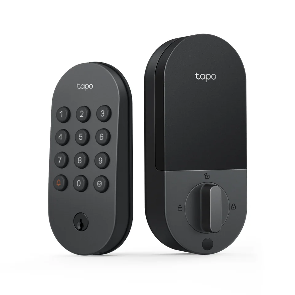 Cerradura Tapo DL100, piezas exterior e interior