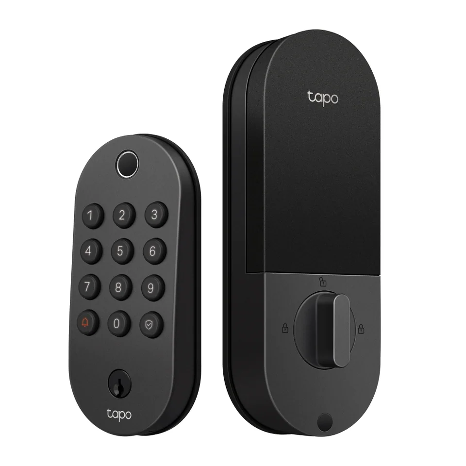 Cerradura Tapo DL105, piezas exterior e interior